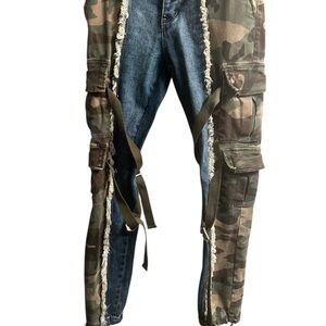 Valabasas Camouflage Cargo Men Pants Size 30